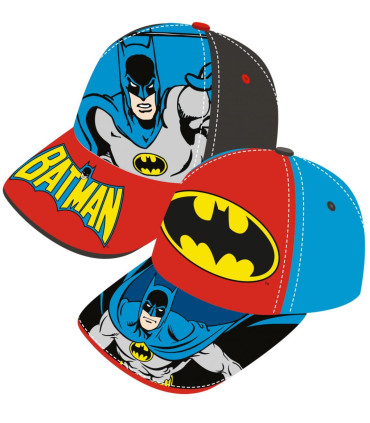 ДЕТСКА ШАПКА С КОЗИРКА BATMAN 2 ЦВЯТА 51/54 - ДЕТСКИ ШАПКИ
