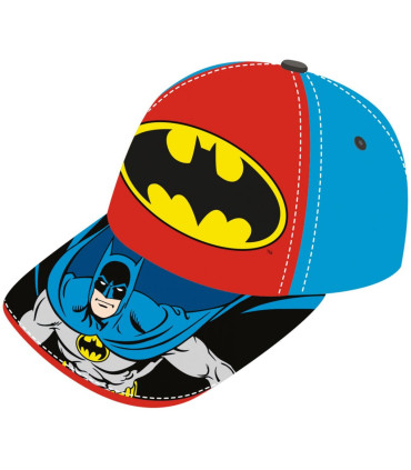 ДЕТСКА ШАПКА С КОЗИРКА BATMAN 2 ЦВЯТА 51/54 - ДЕТСКИ ШАПКИ