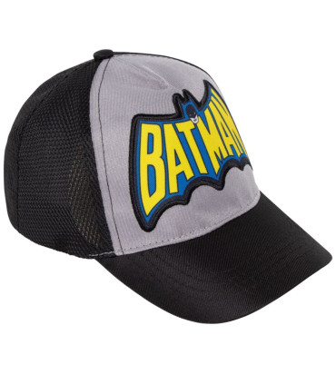 ДЕТСКА ШАПКА С КОЗИРКА, МРЕЖА И БРОДЕРИЯ BATMAN 51/54 - ДЕТСКИ ШАПКИ