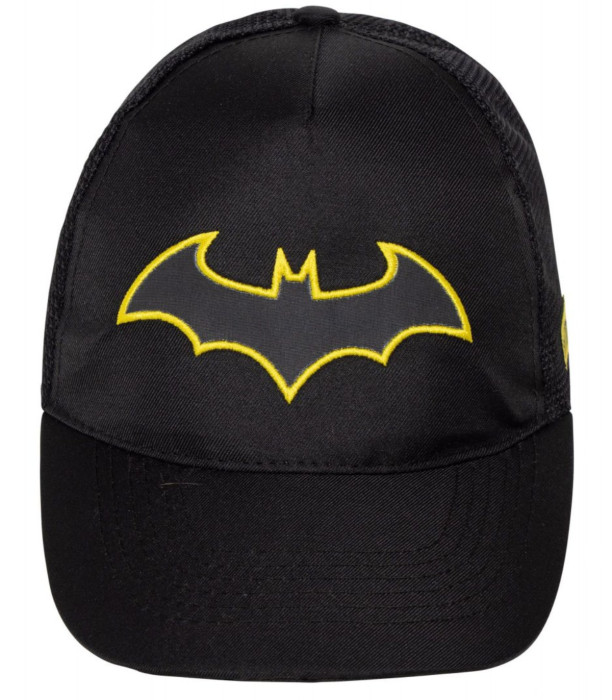 ЮНОШЕСКА ШАПКА С КОЗИРКА И МРЕЖА BATMAN 56/58 - ДЕТСКИ ШАПКИ