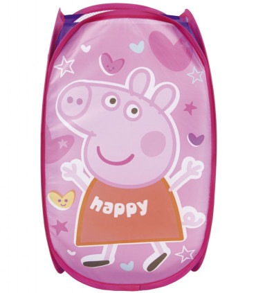 КОШ ЗА ИГРАЧКИ PEPPA PIG 36*36*58 - КОШОВЕ ЗА ИГРАЧКИ И ПАЛАТКИ