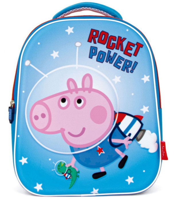 ДЕТСКА РАНИЦА 3D PEPPA PIG - GEORGE 28*34*10 - ДЕТСКИ РАНИЦИ