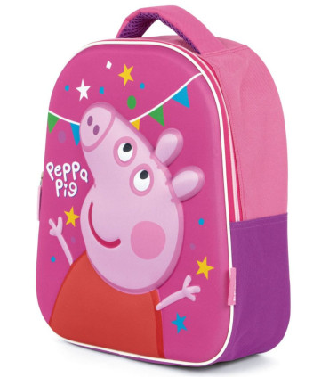 ДЕТСКА РАНИЦА 3D PEPPA PIG 28*34*10 - ДЕТСКИ РАНИЦИ