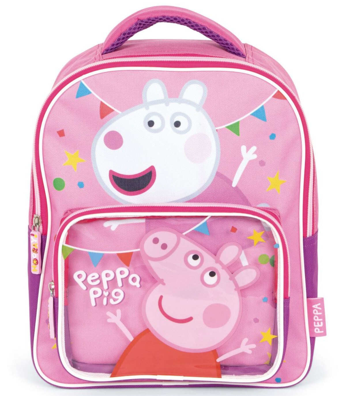 ДЕТСКА РАНИЦА С ПРЕДЕН ДЖОБ PEPPA PIG 33*26*14 - ДЕТСКИ РАНИЦИ
