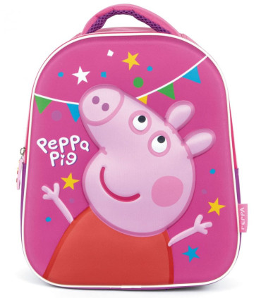 ДЕТСКА РАНИЦА 3D PEPPA PIG 28*34*10 - ДЕТСКИ РАНИЦИ