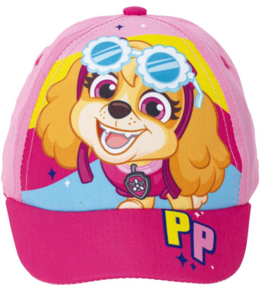 БЕБЕШКА ШАПКА С КОЗИРКА PAW PATROL МОМИЧЕ 2 ЦВЯТА 44/46 - ДЕТСКИ ШАПКИ