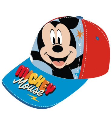 ДЕТСКА ШАПКА С КОЗИРКА MICKEY MOUSE 2 ВИДА 48/51 - ДЕТСКИ ШАПКИ