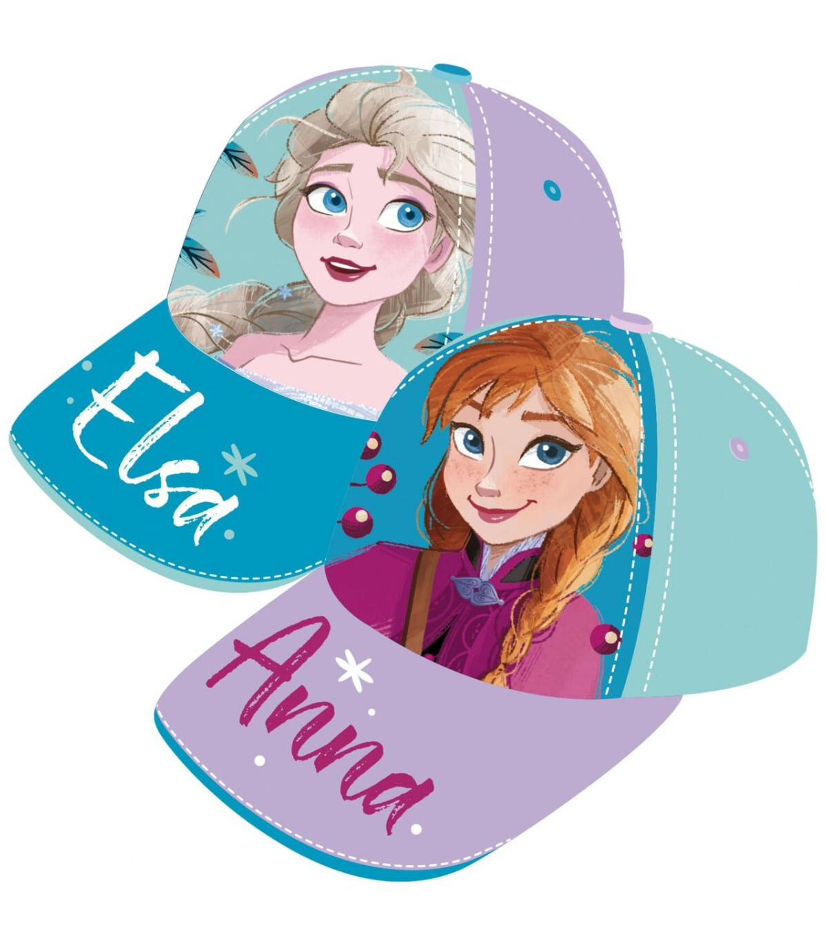 ДЕТСКА ШАПКА С КОЗИРКА FROZEN 2 ВИДА 51/54 - ДЕТСКИ ШАПКИ