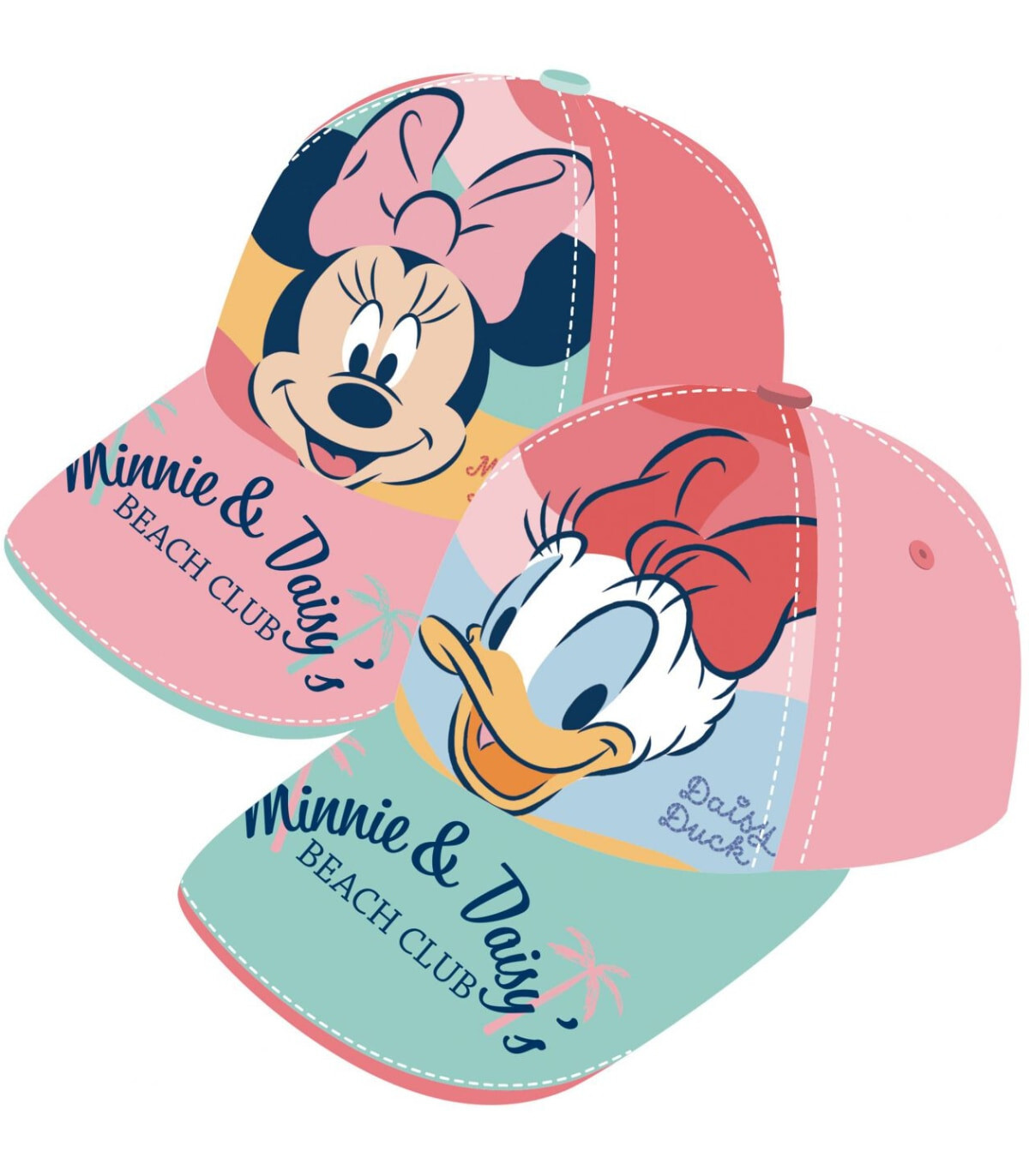 ДЕТСКА ШАПКА С КОЗИРКА MINNIE & DAISY 2 ЦВЯТА 48/51 - ДЕТСКИ ШАПКИ
