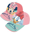 ДЕТСКА ШАПКА С КОЗИРКА MINNIE & DAISY 2 ЦВЯТА 48/51