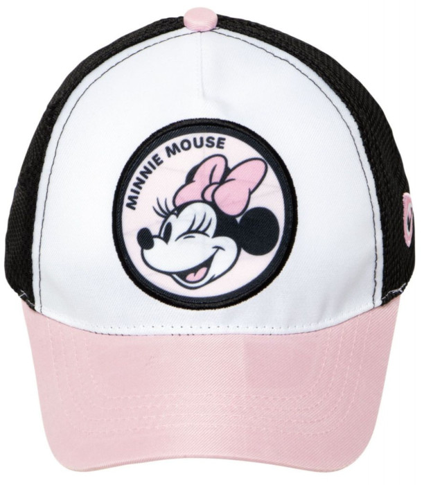 ДЕТСКА ШАПКА С КОЗИРКА И МРЕЖА MINNIE MOUSE 51/54 - ДЕТСКИ ШАПКИ