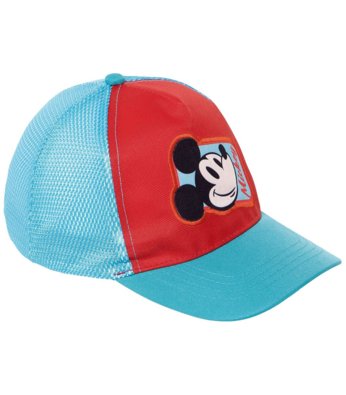 ДЕТСКА ШАПКА С КОЗИРКА И МРЕЖА MICKEY MOUSE 51/54 - ДЕТСКИ ШАПКИ