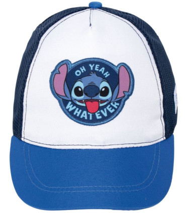ДЕТСКА ШАПКА С КОЗИРКА И МРЕЖА STITCH 51/54 - ДЕТСКИ ШАПКИ
