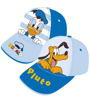 БЕБЕШКА ШАПКА С КОЗИРКА DONALD/PLUTO 44/46 - ДЕТСКИ ШАПКИ