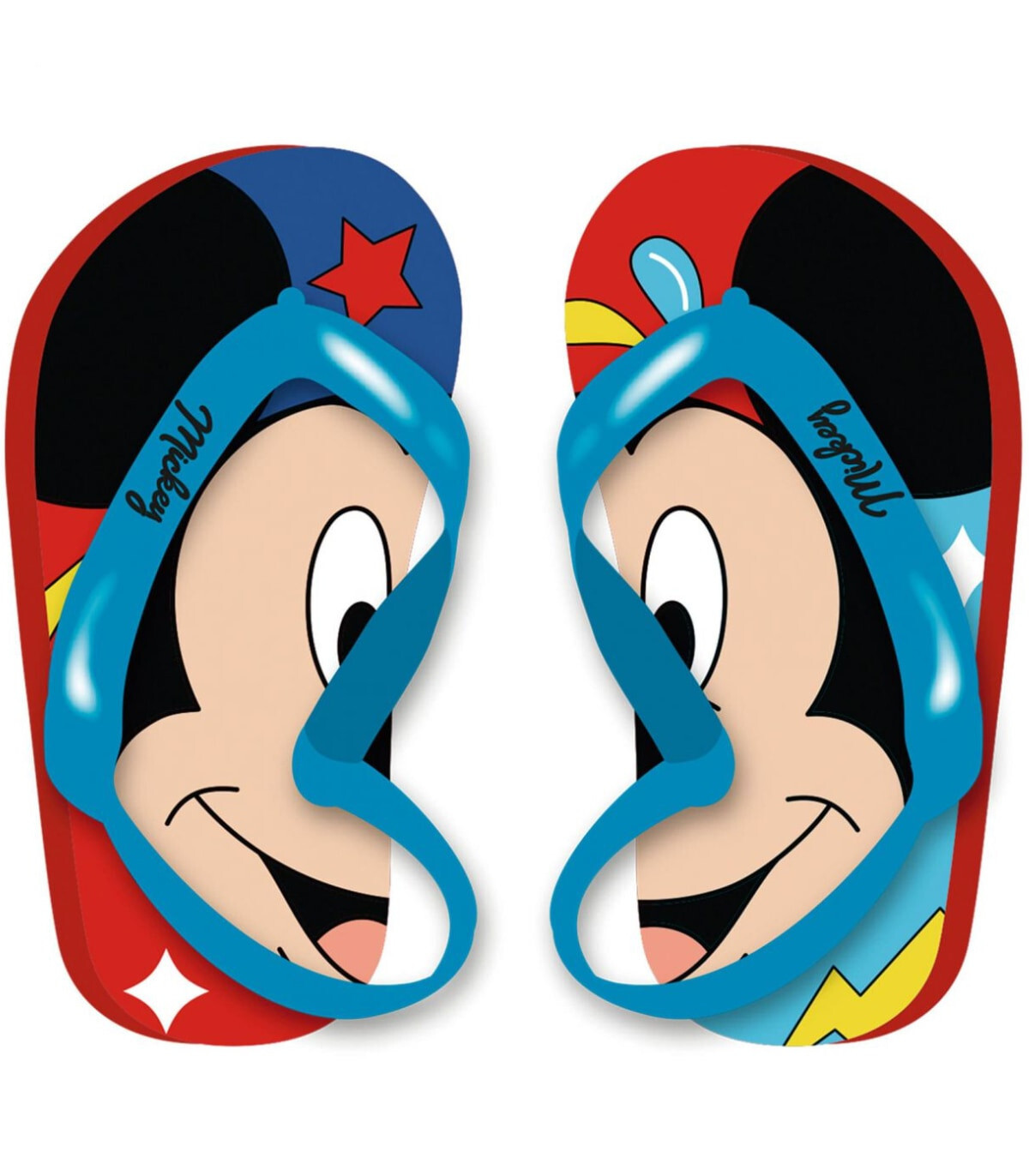 ДЕТСКИ ДЖАПАНКИ С ЛАСТИК MICKEY MOUSE 22-28 СЕРИЯ - ДЕТСКИ ЧЕХЛИ И ДЖАПАНКИ