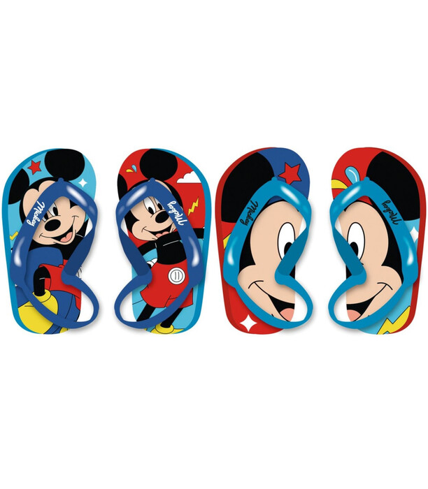 ДЕТСКИ ДЖАПАНКИ С ЛАСТИК MICKEY MOUSE 22-28 СЕРИЯ - ДЕТСКИ ЧЕХЛИ И ДЖАПАНКИ