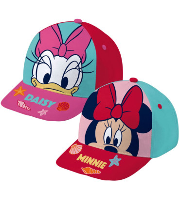 БЕБЕШКА ШАПКА С КОЗИРКА MINNIE/DAISY 44/46 - ДЕТСКИ ШАПКИ