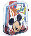 ДЕТСКА ПЛАЖНА РАНИЦА ПРОЗРАЧНА MICKEY 32*25*23