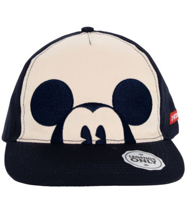 ЮНОШЕСКА ШАПКА С КОЗИРКА И БРОДЕРИЯ MICKEY MOUSE 56/58 - ДЕТСКИ ШАПКИ