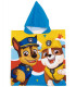 ДЕТСКО ХАВЛИЕНО ПОНЧО PAW PATROL МОМЧЕ 50*100 - ДЕТСКИ ПЛАЖНИ ХАВЛИИ