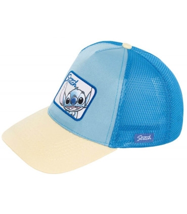 ЮНОШЕСКА ШАПКА С КОЗИРКА И МРЕЖА STITCH 56/58 - ДЕТСКИ ШАПКИ