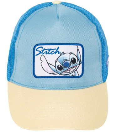 ЮНОШЕСКА ШАПКА С КОЗИРКА И МРЕЖА STITCH 56/58 - ДЕТСКИ ШАПКИ