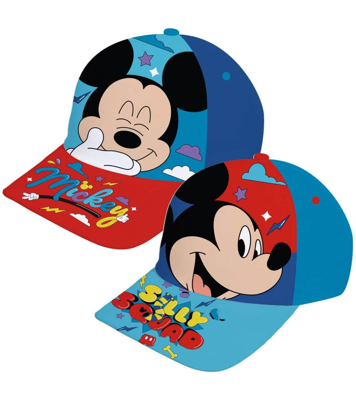 ДЕТСКА ШАПКА С КОЗИРКА MICKEY MOUSE 48/51 - ДЕТСКИ ШАПКИ