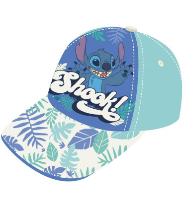 ДЕТСКА ШАПКА С КОЗИРКА STITCH 51\\54 - ДЕТСКИ ШАПКИ