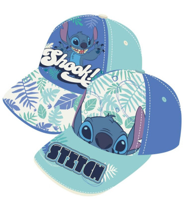 ДЕТСКА ШАПКА С КОЗИРКА STITCH 51\\54 - ДЕТСКИ ШАПКИ