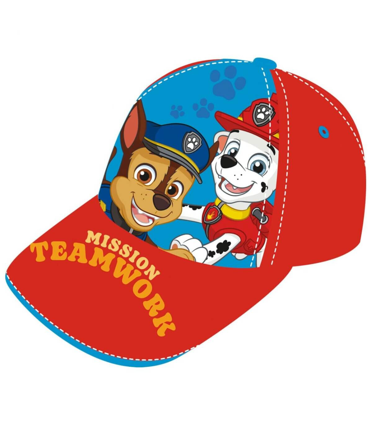 ДЕТСКА ШАПКА С КОЗИРКА PAW PATROL 48/51 - ДЕТСКИ ШАПКИ