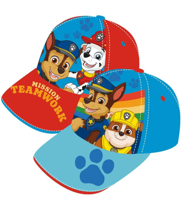 ДЕТСКА ШАПКА С КОЗИРКА PAW PATROL 48/51 - ДЕТСКИ ШАПКИ
