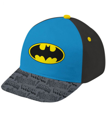 БЕБЕШКА ШАПКА С КОЗИРКА BATMAN 44/46 - ДЕТСКИ ШАПКИ