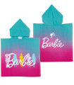 ДЕТСКО ХАВЛИЕНО ПОНЧО BARBIE 50*100