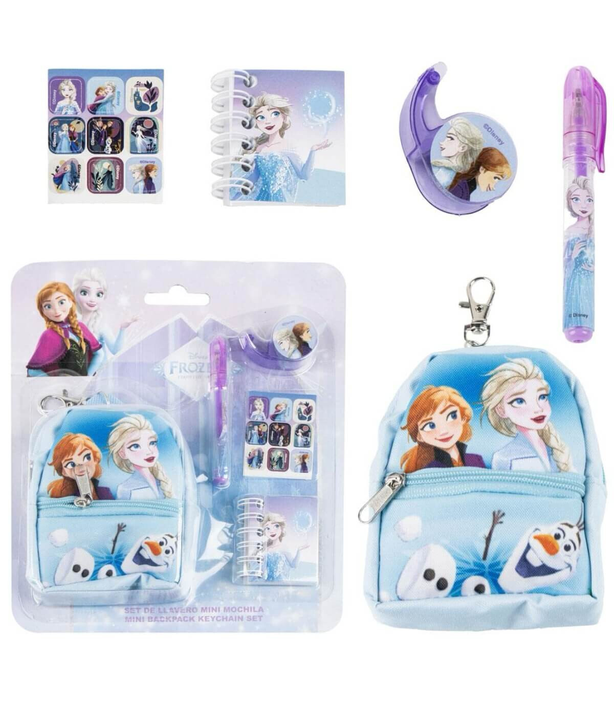 МАЛКА РАНИЦА ПОРТМОНЕ С УЧЕНИЧЕСКИ ПРИНАДЛЕЖНОСТИ FROZEN Cerda