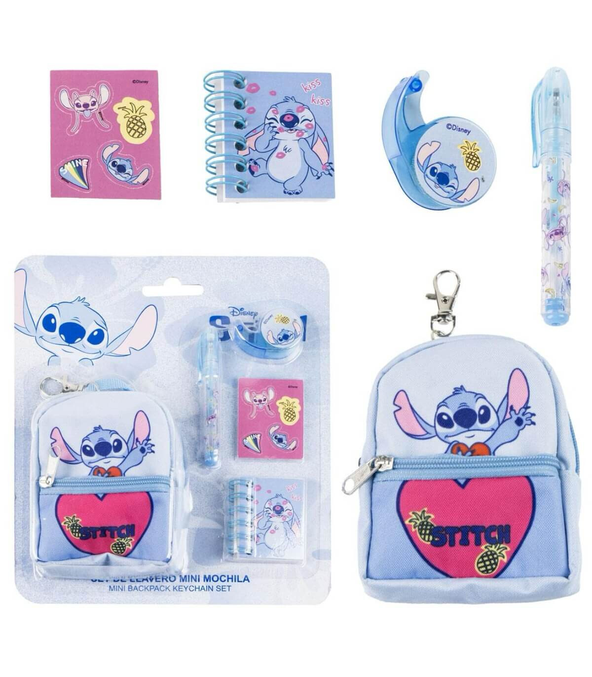 МАЛКА РАНИЦА ПОРТМОНЕ С УЧЕНИЧЕСКИ ПРИНАДЛЕЖНОСТИ STITCH Cerda