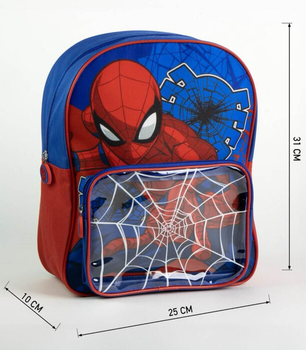 ДЕТСКА РАНИЦА С ПРЕДЕН ДЖОБ 31 СМ SPIDER-MAN Cerda