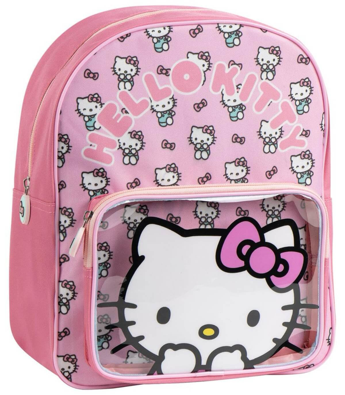 ДЕТСКА РАНИЦА С ПРЕДЕН ДЖОБ 31 СМ HELLO KITTY