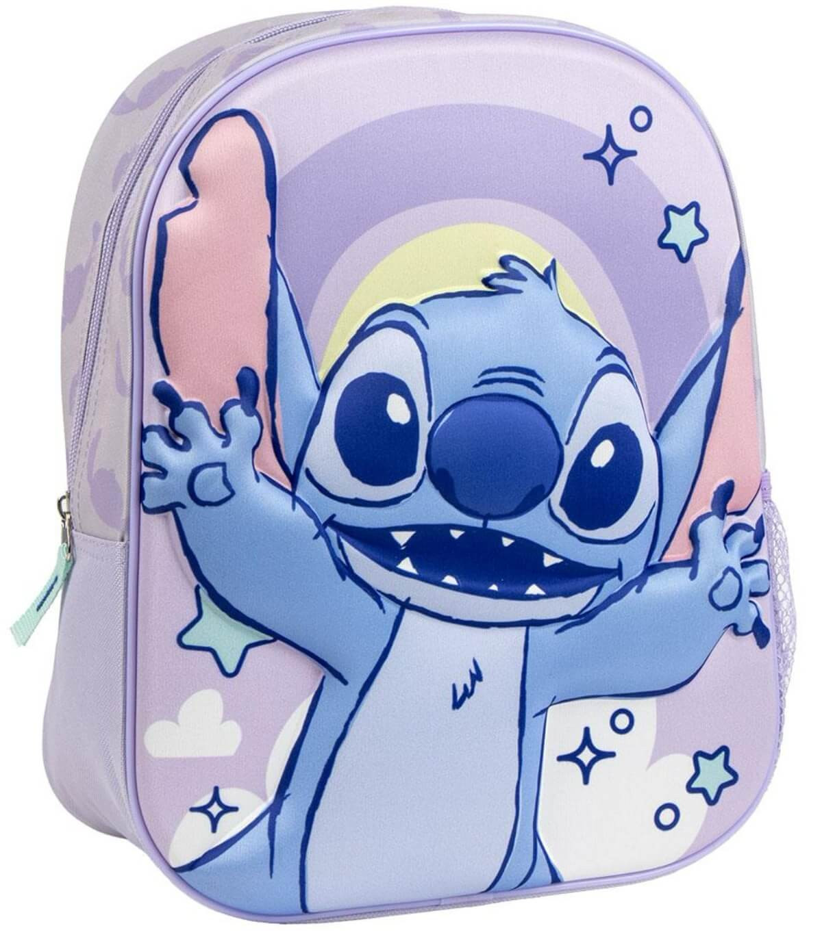 ДЕТСКА РАНИЦА 3D STITCH ЛИЛАВ 31 СМ Cerda