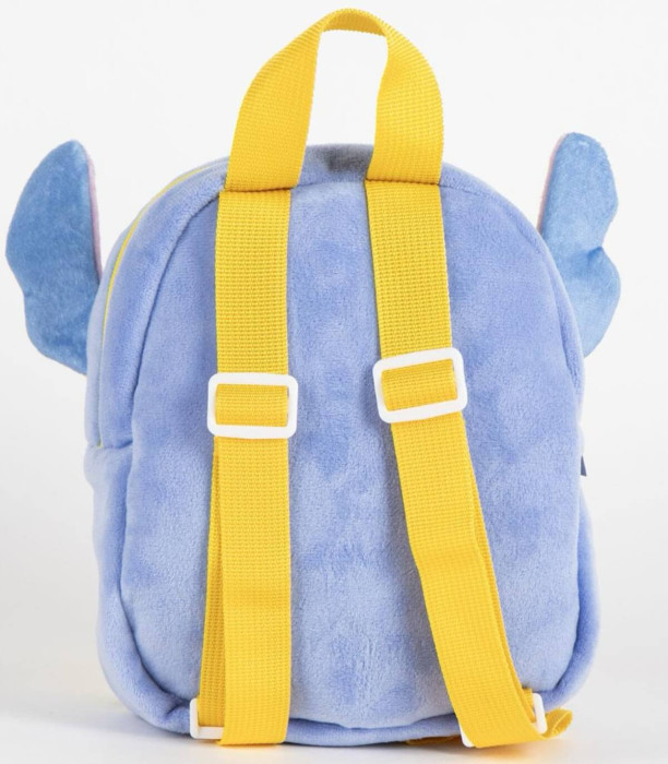 ПЛЮШЕНА РАНИЦА С ЖЪЛТ ДЖОБ ЗА ДЕТСКА ГРАДИНА STITCH Cerda