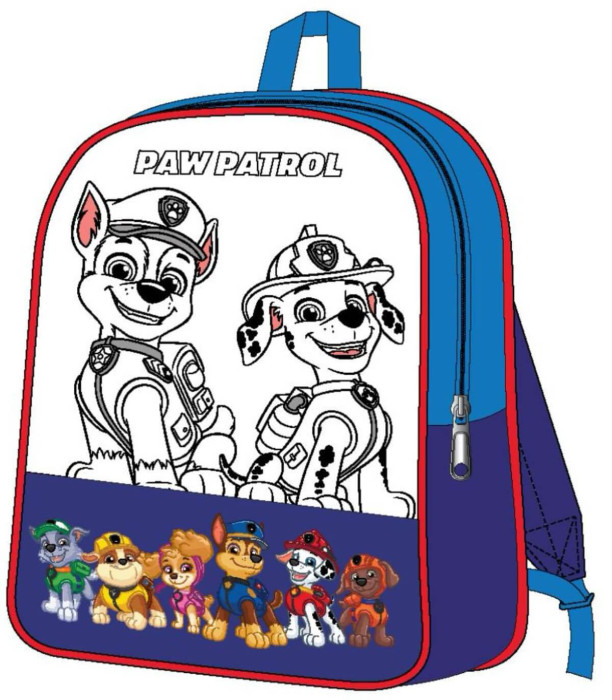 ДЕТСКА РАНИЦА ЗА ОЦВЕТЯВАНЕ НАПРАВИ СИ САМ PAW PATROL 38 СМ Cerda