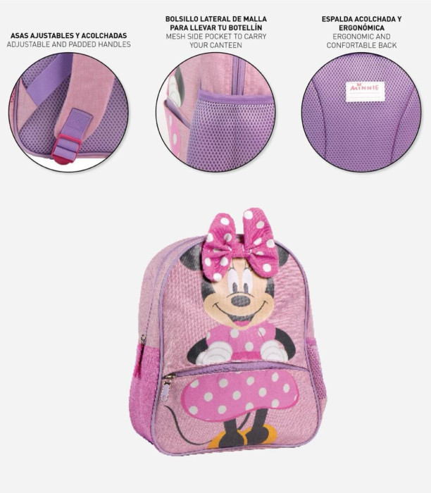 ДЕТСКА РАНИЦА MINNIE С ПАНДЕЛКА Cerda