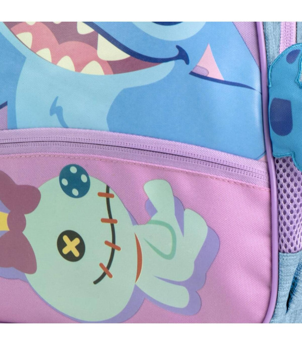 ДЕТСКА РАНИЦА 30 СМ STITCH РОЗОВ Cerda