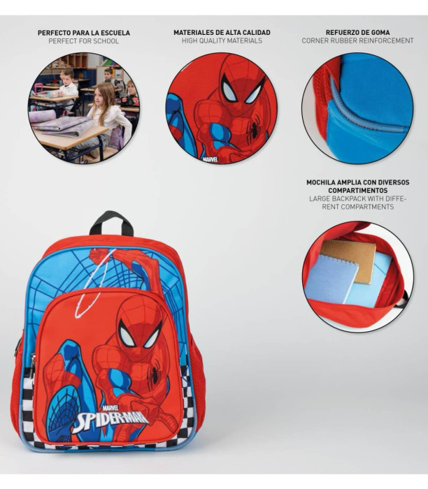 УЧЕНИЧЕСКА РАНИЦА SPIDER-MAN 38 СМ Cerda