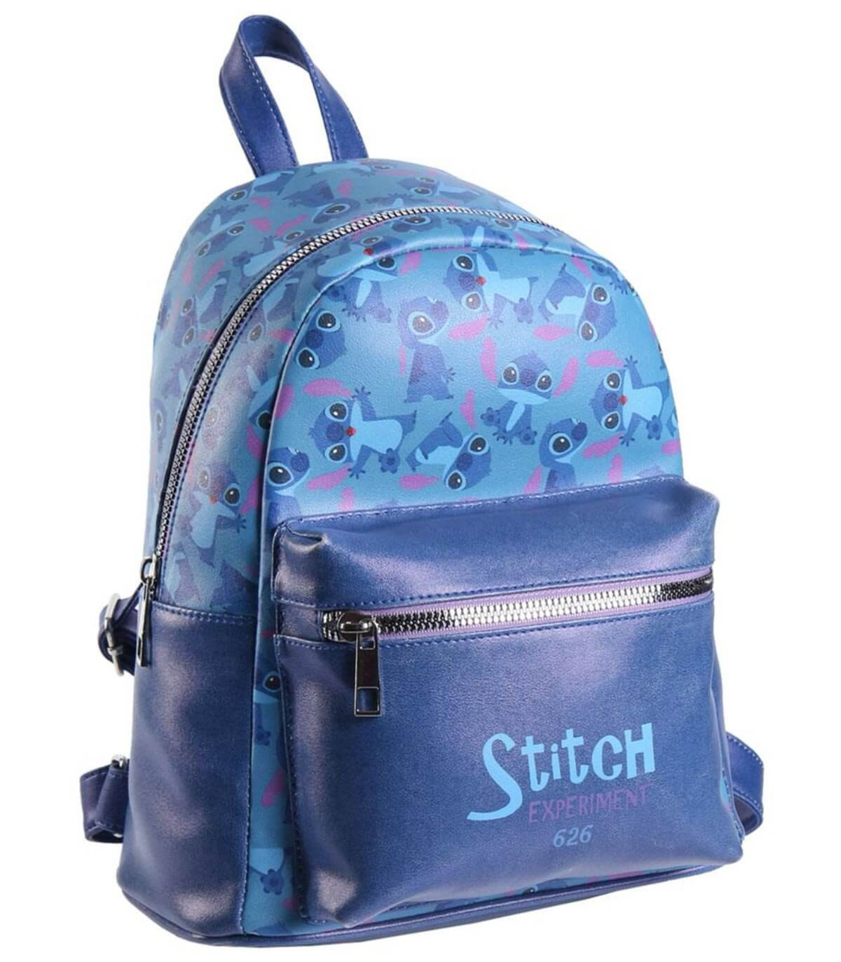 Кожена ежедневна раница 27 см STITCH