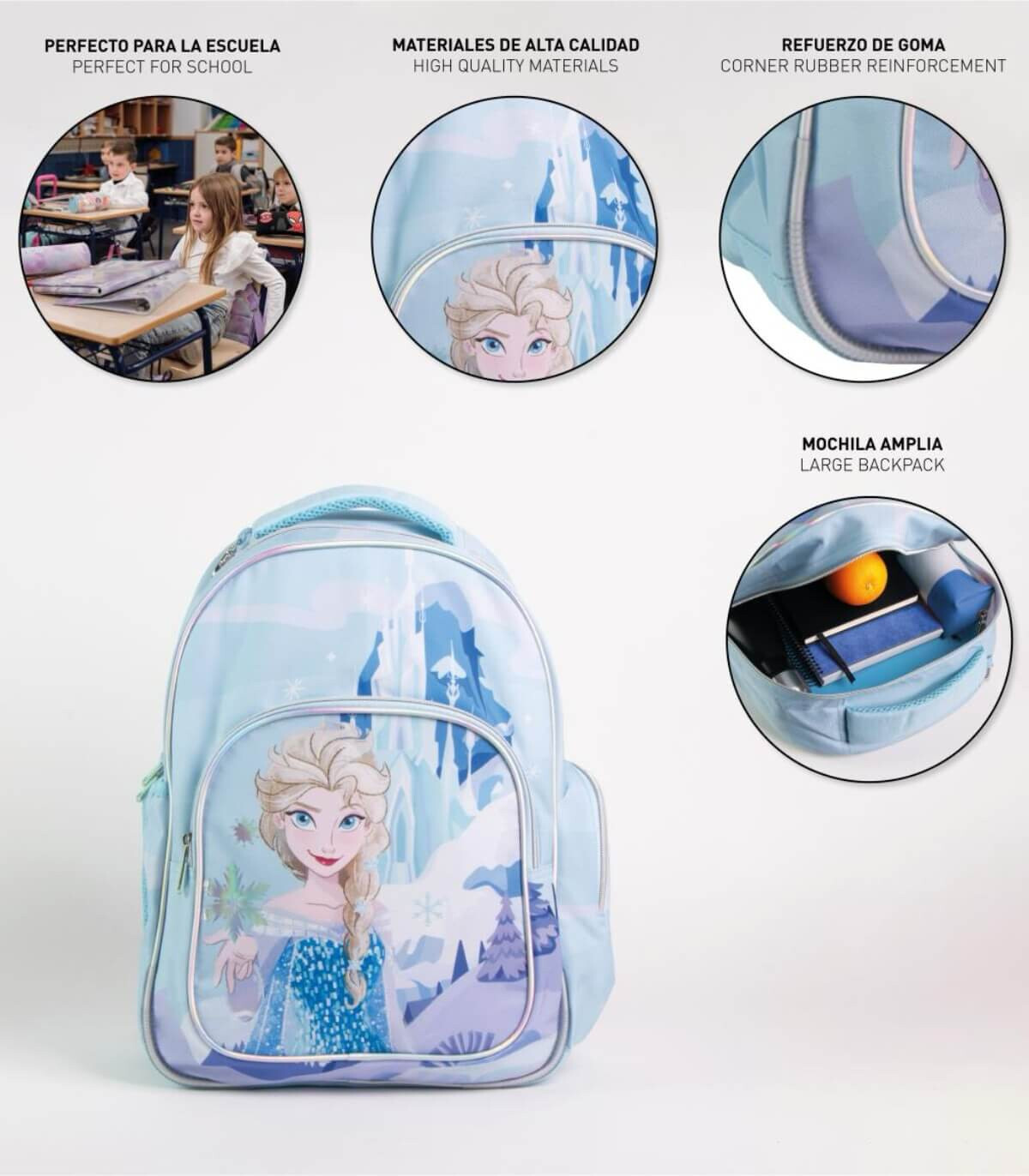 ГОЛЯМА УЧЕНИЧЕСКА РАНИЦА 42 CM FROZEN Cerda