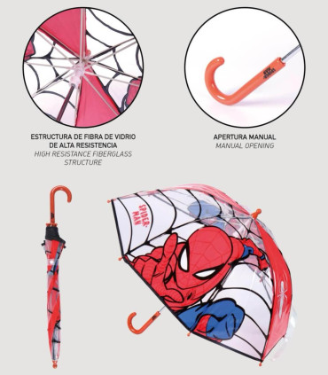 ДЕТСКИ ЧАДЪР МЕХАНИЧЕН POE SPIDER-MAN Cerda