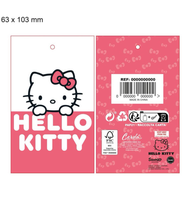 ДЕТСКА ХАВЛИЯ HELLO KITTY 70*140 Cerda
