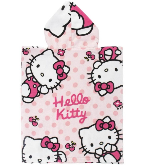 ДЕТСКО ХАВЛИЕНО ПОНЧО HELLO KITTY 50*111 Cerda
