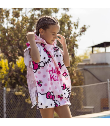 ДЕТСКО ХАВЛИЕНО ПОНЧО HELLO KITTY 50*111 Cerda