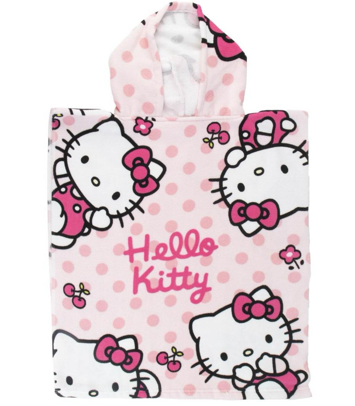ДЕТСКО ХАВЛИЕНО ПОНЧО HELLO KITTY 50Х111